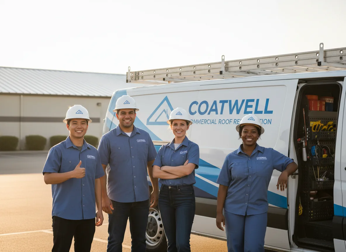 Commercial roof coating company in Leighton, AL